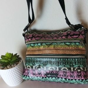 Sakroots Basic One World Sherbet Crossbody